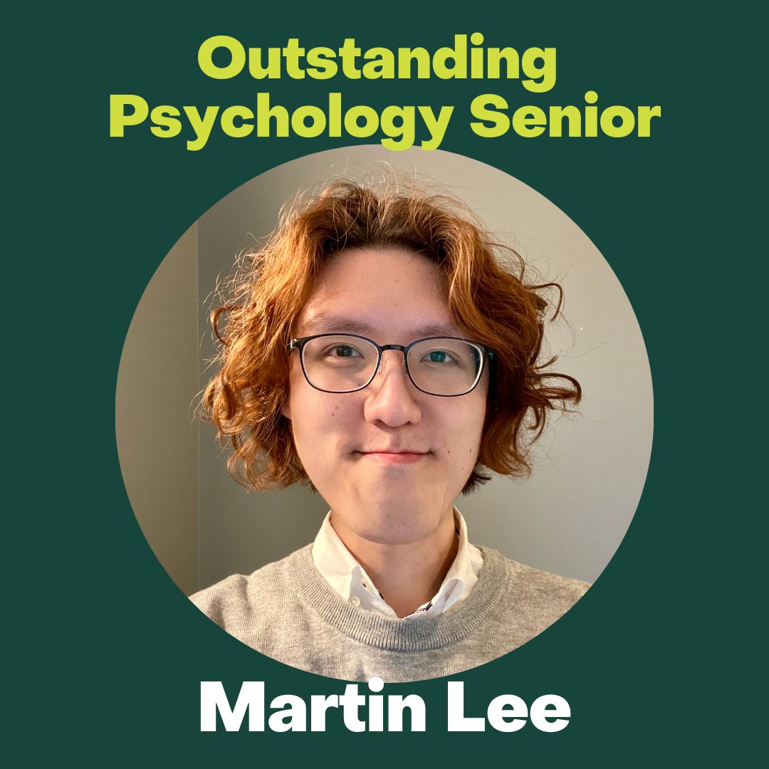 PSY Outstanding Senior: Martin Lee 